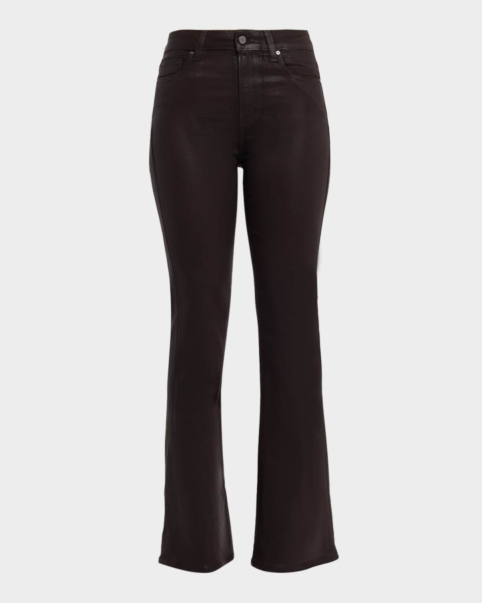 Laurel Canyon High-Rise Coated Jeans